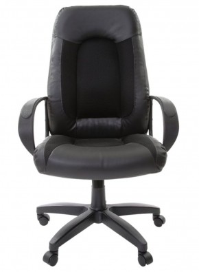 Кресло офисное BRABIX "Strike EX-525" (экокожа черная, ткань черная) 531381 в Каменске-Уральском - kamensk-uralskiy.ok-mebel.com | фото 5