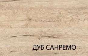 Кровать 120, OSKAR , цвет дуб Санремо в Каменске-Уральском - kamensk-uralskiy.ok-mebel.com | фото 2