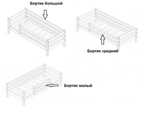 Кровать 2-х ярусная Сонечка с бортиками (лестница наклонная) в Каменске-Уральском - kamensk-uralskiy.ok-mebel.com | фото 4