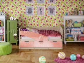Кровать Бабочки (Розовый металлик) 1600 в Каменске-Уральском - kamensk-uralskiy.ok-mebel.com | фото