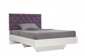 Кровать Милана (1400) Каретная стяжка, на щитах в Каменске-Уральском - kamensk-uralskiy.ok-mebel.com | фото 2