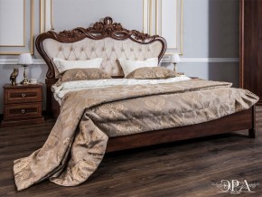 Кровать с мягким изголовьем Афина 1600 (караваджо) в Каменске-Уральском - kamensk-uralskiy.ok-mebel.com | фото