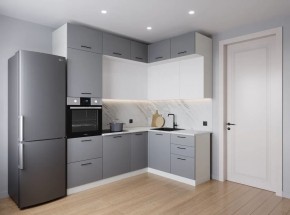 Кухня угловая Элеганция 2200*1700 (Стол. 38мм) в Каменске-Уральском - kamensk-uralskiy.ok-mebel.com | фото