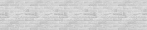 Кухонный фартук 610х3000х1,5 (композит) КМ Кирпич серый в Каменске-Уральском - kamensk-uralskiy.ok-mebel.com | фото