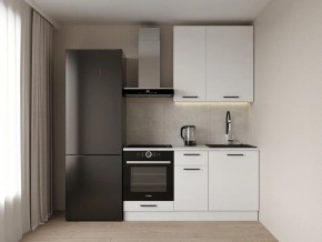 Кухонный гарнитур Белый Глянец 1600 h950 (Стол. 38мм) в Каменске-Уральском - kamensk-uralskiy.ok-mebel.com | фото