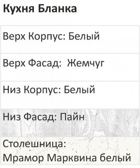 Кухонный гарнитур Бланка 2800 (Стол. 38мм) в Каменске-Уральском - kamensk-uralskiy.ok-mebel.com | фото 3