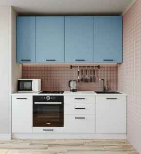 Кухонный гарнитур Капри 2200 h950 (Стол. 26мм) в Каменске-Уральском - kamensk-uralskiy.ok-mebel.com | фото