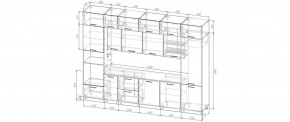 Кухонный гарнитур Крафт 3400 (Стол. 26мм) в Каменске-Уральском - kamensk-uralskiy.ok-mebel.com | фото 2