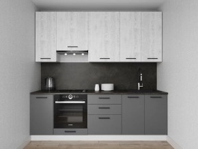 Кухонный гарнитур Санторини 2400 h950 (Стол. 38мм) в Каменске-Уральском - kamensk-uralskiy.ok-mebel.com | фото