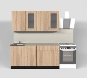 Кухня Симона Демо 1700 (Венга/Дуб Сонома) в Каменске-Уральском - kamensk-uralskiy.ok-mebel.com | фото 7