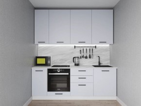 Кухонный гарнитур Смоки 2200 h950 (Стол. 38 мм) в Каменске-Уральском - kamensk-uralskiy.ok-mebel.com | фото