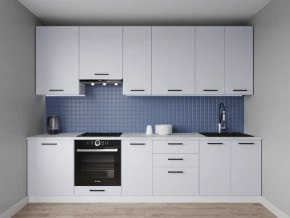 Кухонный гарнитур Смоки 2400 h950 (Стол. 38 мм) в Каменске-Уральском - kamensk-uralskiy.ok-mebel.com | фото