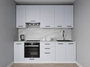 Кухонный гарнитур Смоки 3000 h950 (Стол. 38 мм) в Каменске-Уральском - kamensk-uralskiy.ok-mebel.com | фото