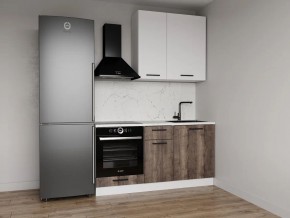Кухонный гарнитур Старое Дерево 1600 h950 (Стол. 26мм) в Каменске-Уральском - kamensk-uralskiy.ok-mebel.com | фото