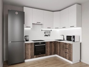 Кухонный гарнитур Старое Дерево 2200*1600 h950 (Стол. 26мм) в Каменске-Уральском - kamensk-uralskiy.ok-mebel.com | фото
