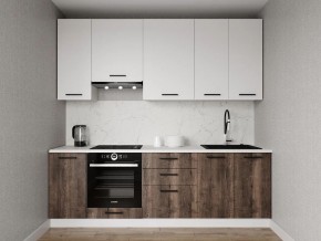 Кухонный гарнитур Старое Дерево 2400 h950 (Стол. 38мм) в Каменске-Уральском - kamensk-uralskiy.ok-mebel.com | фото