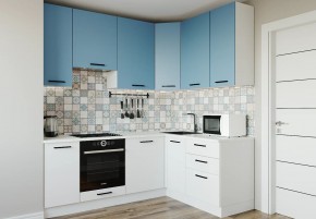 Кухонный гарнитур угловой Капри 2200х1600 h950 (Стол. 26мм) в Каменске-Уральском - kamensk-uralskiy.ok-mebel.com | фото