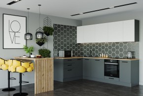Кухонный гарнитур угловой Вегас 2600*1600 (Стол. 38мм) в Каменске-Уральском - kamensk-uralskiy.ok-mebel.com | фото
