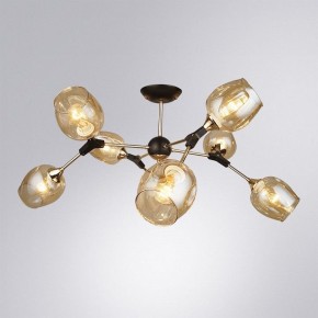 Люстра на штанге Arte Lamp Seppia A4211PL-8BK в Каменске-Уральском - kamensk-uralskiy.ok-mebel.com | фото 2