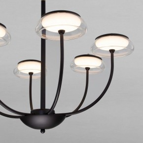 Люстра на штанге Eurosvet Fungo 50388 LED черный в Каменске-Уральском - kamensk-uralskiy.ok-mebel.com | фото 5