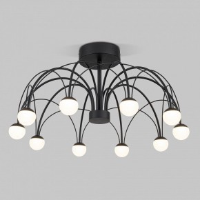 Люстра на штанге Eurosvet Ragno 90035/10 LED черный в Каменске-Уральском - kamensk-uralskiy.ok-mebel.com | фото 2