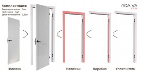 Межкомнатная дверь Bolivar Каньон браун (комплект) в Каменске-Уральском - kamensk-uralskiy.ok-mebel.com | фото 6