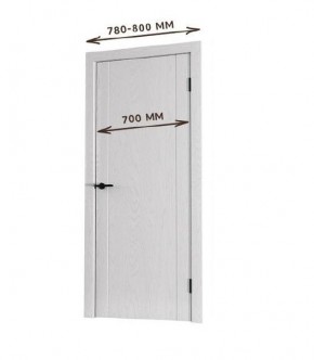 Межкомнатная дверь Bolivar Каньон браун (комплект) 700 в Каменске-Уральском - kamensk-uralskiy.ok-mebel.com | фото