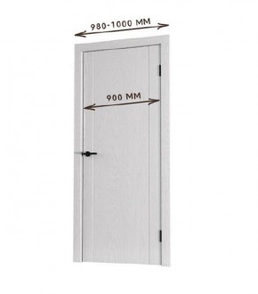 Межкомнатная дверь Bolivar Каньон браун (комплект) 900 в Каменске-Уральском - kamensk-uralskiy.ok-mebel.com | фото
