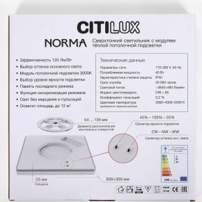 Накладной светильник Citilux Norma CL748K301 в Каменске-Уральском - kamensk-uralskiy.ok-mebel.com | фото 8