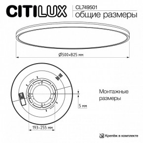 Накладной светильник Citilux NORMA CL749501 в Каменске-Уральском - kamensk-uralskiy.ok-mebel.com | фото 12