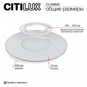 Накладной светильник Citilux NORMA CL749600 в Каменске-Уральском - kamensk-uralskiy.ok-mebel.com | фото 12
