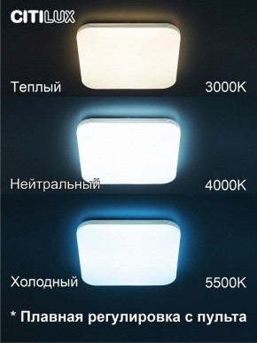 Накладной светильник Citilux Симпла CL714K480G в Каменске-Уральском - kamensk-uralskiy.ok-mebel.com | фото 4