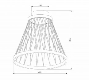Накладной светильник Eurosvet Cesta 40018/1 LED коричневый в Каменске-Уральском - kamensk-uralskiy.ok-mebel.com | фото 4