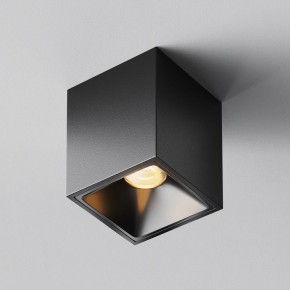 Накладной светильник Maytoni Alfa LED C065CL-8W2.7K-SQ-B в Каменске-Уральском - kamensk-uralskiy.ok-mebel.com | фото 3