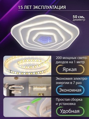 Накладной светильник Natali Kovaltseva PALACE LED LAMPS 81111/4C в Каменске-Уральском - kamensk-uralskiy.ok-mebel.com | фото 4
