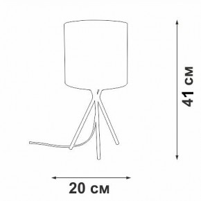Настольная лампа декоративная Vitaluce V29570 V29570-1/1L в Каменске-Уральском - kamensk-uralskiy.ok-mebel.com | фото 5
