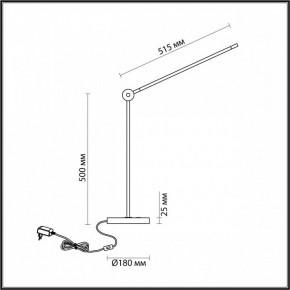 Настольная лампа офисная Odeon Light Foden 7101/12TL в Каменске-Уральском - kamensk-uralskiy.ok-mebel.com | фото 5
