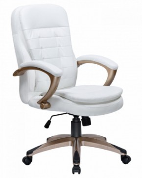 Офисное кресло для руководителей DOBRIN DONALD LMR-106B белый в Каменске-Уральском - kamensk-uralskiy.ok-mebel.com | фото 2