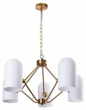 Подвесная люстра Arte Lamp Cassel A5454LM-5PB в Каменске-Уральском - kamensk-uralskiy.ok-mebel.com | фото 2