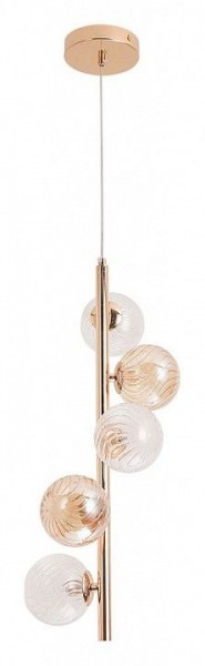Подвесная люстра Arte Lamp Etereo A5261SP-5GO в Каменске-Уральском - kamensk-uralskiy.ok-mebel.com | фото 2