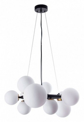 Подвесная люстра Arte Lamp Gemini A2243SP-10BK в Каменске-Уральском - kamensk-uralskiy.ok-mebel.com | фото 2