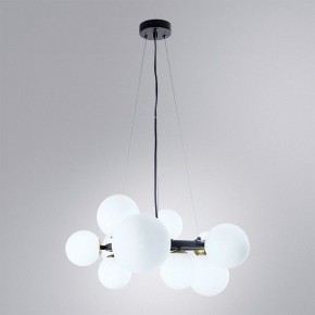 Подвесная люстра Arte Lamp Gemini A2243SP-10BK в Каменске-Уральском - kamensk-uralskiy.ok-mebel.com | фото 3