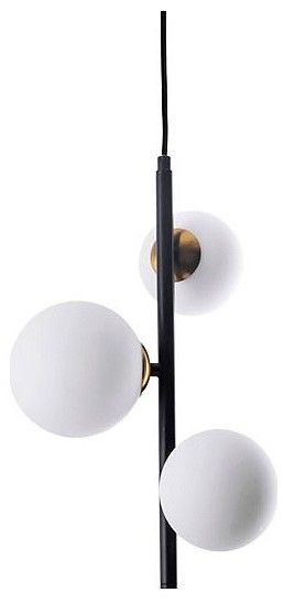 Подвесная люстра Arte Lamp Gemini A2243SP-3BK в Каменске-Уральском - kamensk-uralskiy.ok-mebel.com | фото