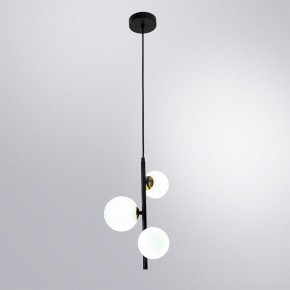 Подвесная люстра Arte Lamp Gemini A2243SP-3BK в Каменске-Уральском - kamensk-uralskiy.ok-mebel.com | фото 3