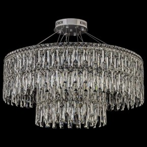 Подвесная люстра Arti Lampadari Ovindoli Nickel Ovindoli L 1.5.80+40.100 N в Каменске-Уральском - kamensk-uralskiy.ok-mebel.com | фото 3