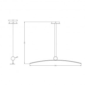 Подвесной светильник Arte Lamp Arno A3362SP-25BK в Каменске-Уральском - kamensk-uralskiy.ok-mebel.com | фото 3
