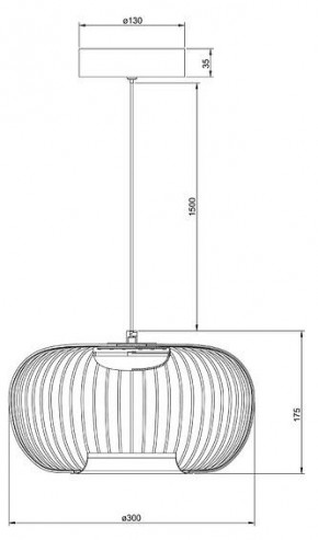 Подвесной светильник Arte Lamp Flare A3527SP-12BK в Каменске-Уральском - kamensk-uralskiy.ok-mebel.com | фото 3