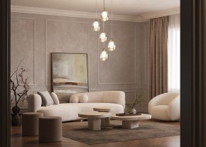 Подвесной светильник Maytoni Aura MOD016PL-05BS в Каменске-Уральском - kamensk-uralskiy.ok-mebel.com | фото 4