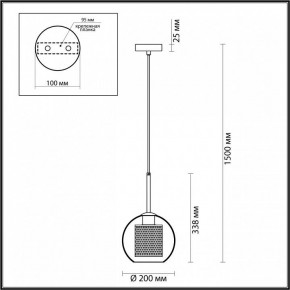 Подвесной светильник Odeon Light Clocky 4939/1 в Каменске-Уральском - kamensk-uralskiy.ok-mebel.com | фото 4