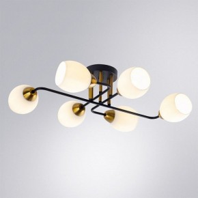 Потолочная люстра Arte Lamp Andrea A8141PL-6BK в Каменске-Уральском - kamensk-uralskiy.ok-mebel.com | фото 2